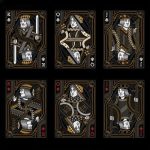 Bicycle Blackout Kingdom Deck - Gold (Limited Side Tuck) by Gambler's Warehouse - Tarjeta Juegos - Trucos Magia y la Magia - Imagen 2