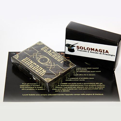 Bicycle Blackout Kingdom Deck - Gold (Limited Side Tuck) by Gambler's Warehouse - Tarjeta Juegos - Trucos Magia y la Magia
