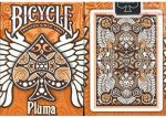 Bicycle Pluma Orange - Tarjeta Juegos - Trucos Magia y la Magia - Imagen 2