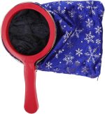 Bolsa Mágica Grande para Infantil Prop De para Accesorio De Ilusión para Hacer Aparecer y Desaparecer Color Azul Snowflake