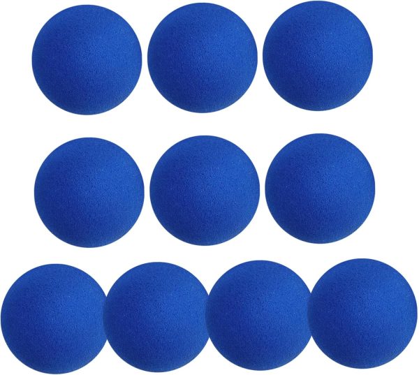 CLISPEED 10 Piezas Bolas de Esponja Suave para Magos Accesorios de Fiesta y Decoraciones de Festival