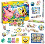CRAZE Spongebob Children's Advent Calendar - Advent Calendar for Boys and Girls with SpongeBob Toys and Accessories