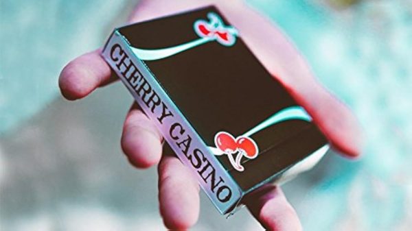 Cherry Casino V3 True Black Playing Cards by Pure Imagination Projects - Deck of Cards - Magic and Magic Cheats
