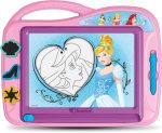 Clementoni - Princess Magnetic Board 15165 Various Colours