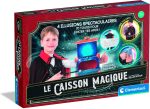 Clementoni – Caja de Magia para niños, Juego Interactivo con Luces, Sonidos y Accesorios – 80 Vueltas – Nueva edición lúdica