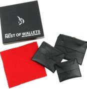 Deluxe Nest of Wallets (Nested Wallets) by Nick Einhorn-Magic Trick, Accessories, Fire, Mindset, Stage, Close-Up, Fun, Toys Magic