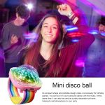 Disco Ball Bracelet LED Disco Ball Light LED Light Watch Sound Activated Rechargeable Wristband Strobe Light Bracelet Portable Lighted Bracelet Colorful Flashing Atmosphere - Imagen 2