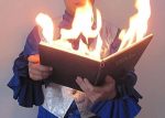 Dove and Fire Book Magic tricks Objects that appear from the flame Magic book Magician Stage Illusions Tricks Props Comedy - Imagen 2