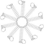 ERINGOGO 10 Pieces Interesting Trick Accessories Supplies for Performance Tricks Tricks Trick Puzzle Trick Close-Up Ring And Spring