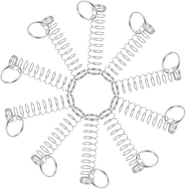ERINGOGO 10 Pieces Interesting Trick Accessories Supplies for Performance Tricks Tricks Trick Puzzle Trick Close-Up Ring And Spring