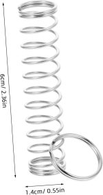 ERINGOGO 10 Pieces Interesting Trick Accessories Supplies for Performance Tricks Tricks Trick Puzzle Trick Close-Up Ring And Spring - Imagen 2