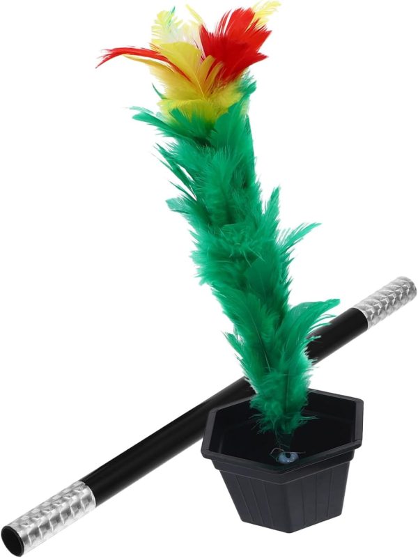 ERINGOGO Stick to Stick on Flowers Party Accessory Delicate Trick with Flowers for Performances of and Children
