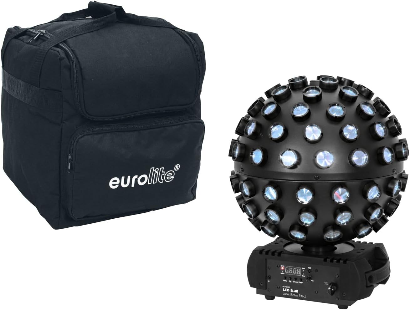 EUROLITE – Set LED B-40 Laser Beam Effect + Soft EUROLITE – Set LED B-40 Laser Beam Effect + Soft Bag
