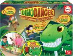Educa - Fun and Exciting Children's Board Game | Dino Danger. Board Game. Escape the Dinosaur and Avoid Eating You (19450)