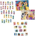 Educa - Superpack Disney Princess | Board Games and Puzzles for Children: Dominoes, Identic with 28 Cards and 2 Puzzles of 25 and 50 Pieces - Imagen 2
