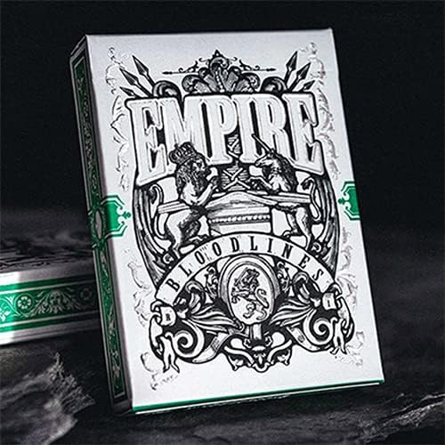Empire Bloodlines (Emerald Green) Playing Cards - Deck of Cards - Trucos Magia y la Magia - Magic Tricks and Props