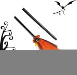 Escoba De Bruja Infantil Para Halloween | Accesorios Para Disfraces De Halloween Escoba De Bruja - Accesorios para Juegos de Imitación Fiesta de Truco o Trato Infantil Decoración de Casa Encantada