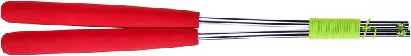 Eureka 515752 Acrobat - Palo de Mano (Aluminio, con Asas Rojas, 32,5 cm)