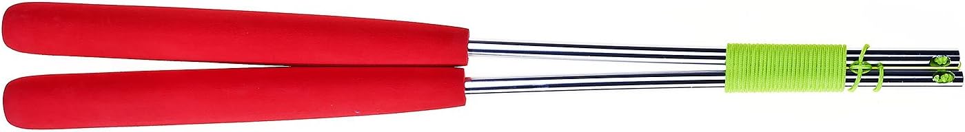 Eureka 515752 Acrobat - Palo de Mano (Aluminio, con Asas Eureka 515752 Acrobat - Palo de Mano (Aluminio, con Asas Rojas, 32,5 cm)