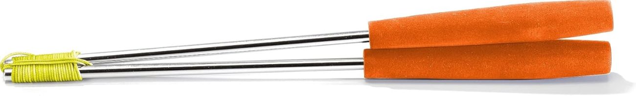 Eureka 515754 Acrobat Aluminium Walking Stick with Orange Handles, 12.8 Inches