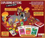 Exploding Kittens - The Board Game - Party Game from 2 to 6 Players, Strategic and Fun Game from 7 years, 15 to 30 Minutes, edition in Spanish - Imagen 2