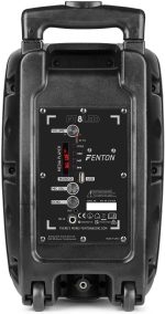 Fenton FT8LED – Portable Speaker with Battery and Integrated LED, Power 300 W, Bluetooth 5.0 Technology, Built-in MP3 Player and Microphone Included - Imagen 2