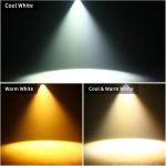 Foco de Escenario, De superficie LED COB de 200 W con zoom, cálido y frío, for bodas, clubes, bares, fiestas, iluminación LED DMX512, iluminación de escenario, iluminación for eventos y espectáculos - Imagen 2