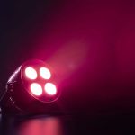 Fuzzix PLF20 LED Par Can Light with DMX, 4x 12W RGBAW-UV, Disco Party Light, LED DJ Light for Events, Automatic Shows, Remote Control, Sound Activation and 6/10 DMX Channel Control - Imagen 2