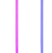Fuzzix Starry 2 x RGB LED Tube Stand with 43 LEDs each, 1m Height, App Control and Remote Control, Sound Mode and Tripods Included for Parties and DJ