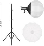 GVM LED Video Light with Softbox, App Control, Continuous LED Photography Lighting with Bowens Mount 100W, 3200K-5600K Studio LED Light for Studio Video and Photography - Imagen 2