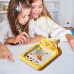 Genérico Tablero Magnético de Actividades,Tablero De Arte Magnético con Bolígrafo para Viajar,Juguetes Educativos Interactivos para Niños De 2 A 5 Años | Regalo Infantil - Imagen 2