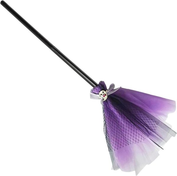 Halloween Witch Broom 80cm Witch Broom for Children Costume Accessories Witch Cosplay Accessories for Children's Parties Boys and Girls Parties Festivals School