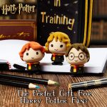 Harry Potter Erasers with Harry, Hermione and Ron, Pack of 3 Cute School Supplies Erasers - Imagen 2