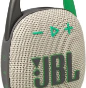 JBL Clip 5, Ultra Portable Pro Sound, Redesigned Carabiner, Up to 12 Hours Playtime plus 3 Hours with Reinforced Playtime, Waterproof and Dustproof