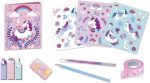 Janod Stationery Set - Stickers, 1 Notebook 24 Pages, 3 Pads of Sticky Notes, 1 Pencil, Masking Tape, 1 Ballpoint Pen, 1 Eraser-Creative Leisure - From 6 Years-J08940 (JURATOYS J08940) - Imagen 2