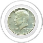 John F Kennedy 40 por ciento de plata moneda de medio dólar PopSockets PopGrip para MagSafe - Imagen 2