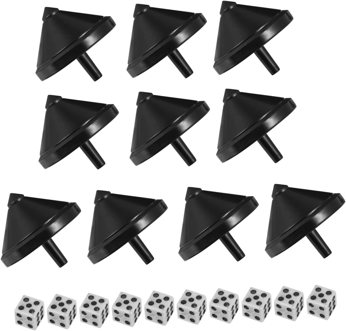 Juego De 10 Gyroscopio para Juguete y Práctico para Shows Juego De 10 Gyroscopio para Juguete y Práctico para Shows Entretenimiento Infantil