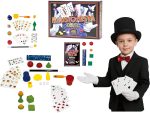 Juegos de Magia Magic Show Juegos de Magia Niños 100 Trucos de Ilusionista Fácil de Aprender Prestigiador Juegos de Prestigio con Varita Mágica Instrucciones Trucos Mágicos Mago
