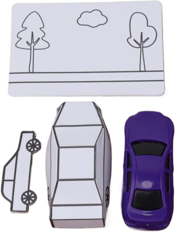 Juguete interactivo de objetos mágicos | Juguete de coche con pintura de corta distancia - Juguete de coche de dibujo multiusos para espectáculos de arte escolares, representaciones teatrales