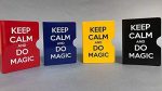 Keep Calm and Do Magic Card Guard (Yellow) from Magic Bazaar - Imagen 2