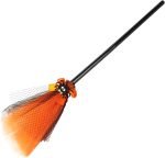 Kids Halloween Witch Broom - Witch Costume Toy for Girls | Kids Party Supplies Boys and Girls Party Festivals School