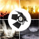 LED Stage Lighting 200W, Stage Spotlights Theater Lamp | Compatible with DMX COB PAR Control | Warm White Light Mechanical Cool White Light (2 in 1) - Imagen 2