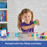 Learning Resources Activity Set with Cubes MathLink Numberblocks from 11 to 20, related to Numberblocks Series episodes, polytubes for children's math, 3+ years - Imagen 2