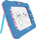 Lexibook, Disney Stitch, Electronic Chalkboard, Neon, 8 Colorful Light Effects, 6 Models Included, Bi-Color Markers and Cloth, Blue (CRNEOD) - Imagen 2