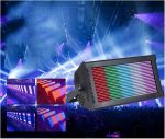 Luces de Fiesta, 100 0W LED RGB Luz estroboscópica segmentada a to-do color Equipo de iluminación de escenario estroboscópico DJ(LED 8-segment strobe light) - Imagen 2
