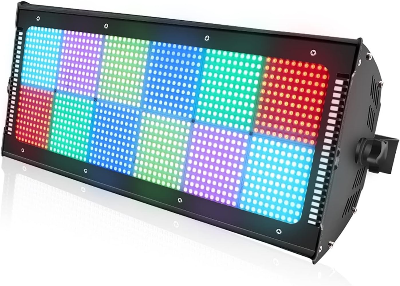 Luces de Fiesta, 1200 LED RGB Profesión Efecto de iluminación Luces de Fiesta, 1200 LED RGB Profesión Efecto de iluminación estroboscópica de escenario Festival de música Club de bar DJ Disco Fiesta de vacaciones Flash Show Light