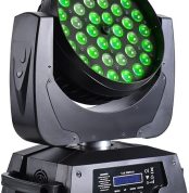 Luces de Fiesta, Equipo de iluminación de escenario Control de voz Barra transparente Tinta Luz 3 6x10w 4 En 1 RGBW LED Centrando la luz de la cabeza en movimiento