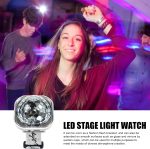 Luminous Wristbands, Disco Ball Effect Wrist Band | USB Rechargeable LED Wristbands with Suction Cup for Room Decoration Car Party for Women and Men - Imagen 2