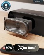 MAJORITY Naga 40 Sound Bar TV | Bluetooth Soundbar | 80W 2.0 Speakers for TV | HDMI ARC Sound Bar Speaker | 40cm Sound Bar PC | Wall Mount Kit and Remote Control Included - Imagen 2