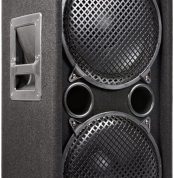 MAX MAX212 – Passive Speaker 1400 W with Dual Woofer 30 cm (12 inches), Carrying Handles and Robust Design, Ideal as an Acoustic Box for DJs, Parties or Powerful Portable Sound Systems